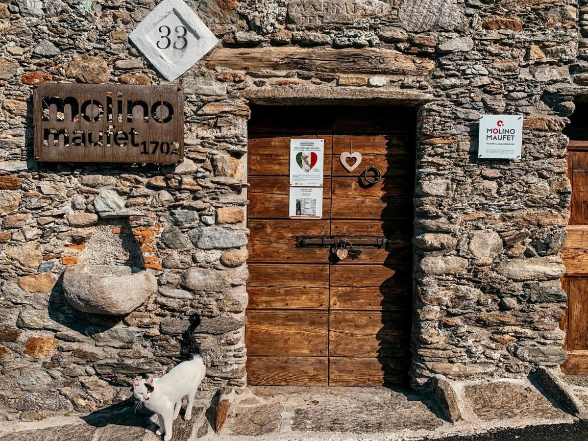 La Volta - Lake Como Heritage Home In Molino Maufet Watermill - Patio On The Garden Colico Exteriör bild